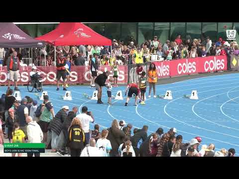 Boys U9-10 Multi-Class 100m Final: 2022/23 State Track and Field Championships