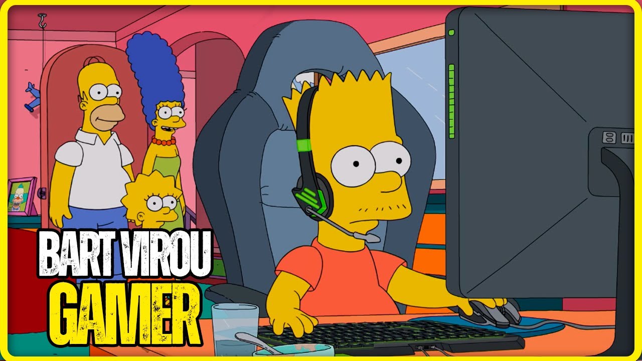 BART VIROU UM PRO PLAYER | OS SIMPSONS