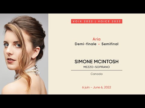  Simone McIntosh | CMIM Voix/Voice 2022 | Demi-finale/Semifinal  Thumbnail
