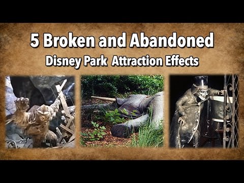 Yesterworld: 5 Broken and Abandoned Disney Park Attraction Effects