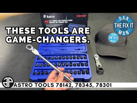 Astro Tools Nano Impact Bit Set and Flex Head Wrenches! Tools that Will Save You Time and Money!