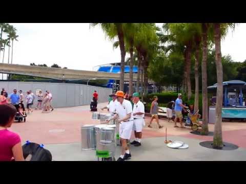 EPCOT - Jammitors Trash Can Band