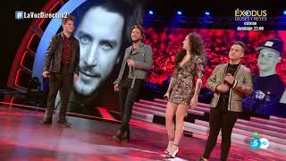 Equipo Manuel Carrasco: &quot;Bailar el viento&quot; – Directos 2 - La Voz 2017