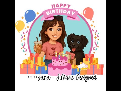 🎉 Birthday Card Fun | Postage Die Cuties 🎉 | Happy Birthday Jamie ‎⁨@Not2ShabbyShop⁩