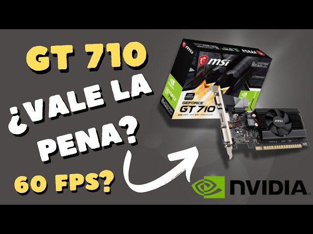 Vídeo relacionado con maxsun NVIDIA GeForce GT 710 Tarjeta Grafica 2gb - Tarjeta gráfica GPU (Pasivo, bajo Perfil, bajo Consumo, VGA, DVI-D, HDMI, GDDR3, HTPC, Sistema de refrigeración pasiva silenciosa sin Ventilador)