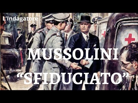 GRAND COUNCIL OF FASCISM DISCONFIDENCES MUSSOLINI #history #secondworldwar #mussolini