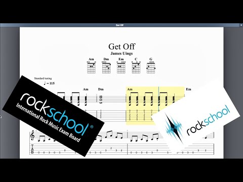 Get Off Rockschool Grade 1 Guitar