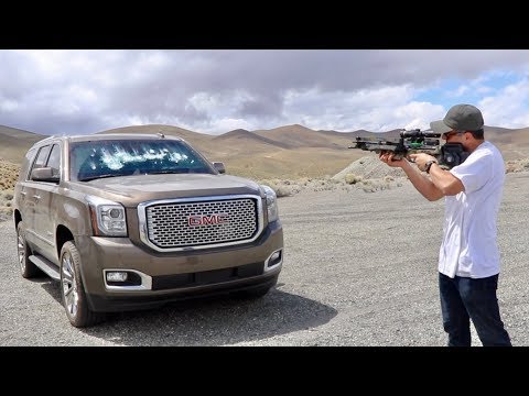 Arrow vs GMC Denali Suv Window