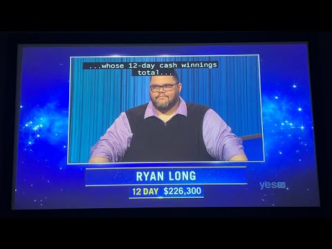 Jeopardy, intro - Ryan Long DAY 13 (5/31/22)