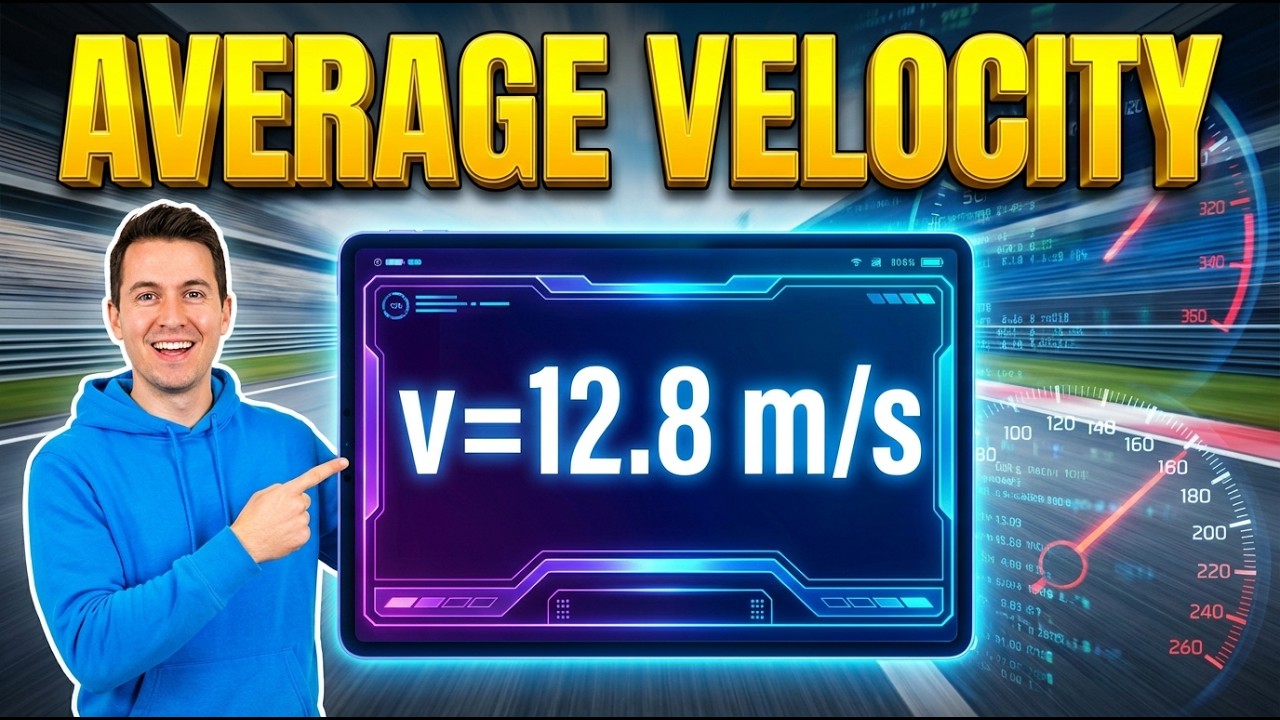 Average Velocity Interactive Calculator