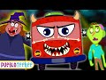 Pueblo Teehee Las Ruedas Del Autobús De Miedo Canciones De Halloween Para Niños