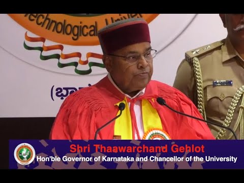 Speech by Hon\'ble Governor Shri Thaawarchand Gehlot