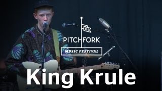 King Krule performs &quot;Portrait in Black and Blue&quot; at Pitchfork Music Festival 2012