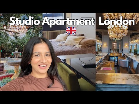 London Studio Apartment Tour 🇬🇧 | Dandi Wembley Apartment for Students & Couples | Life in London