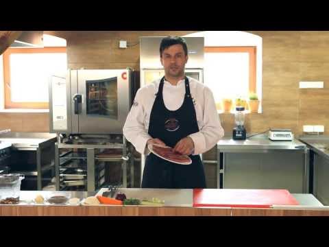 Zdrowa Kuchnia Beef Master - Rolady Wołowe nadziewane suszonymi grzybami podane z kaszą z warzywami