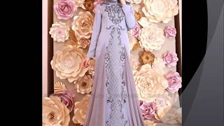 Gamze Özkul 2017 Tesettür Abiye Elbise Modelleri