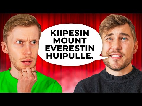 Kaksi valhetta yksi totuus haaste!