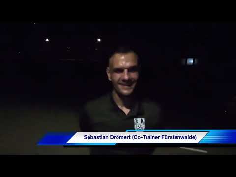 Fußball-Brandenburgliga: Co-Trainer Sebastian Drömert von Union Fürstenwalde im Video-Interview