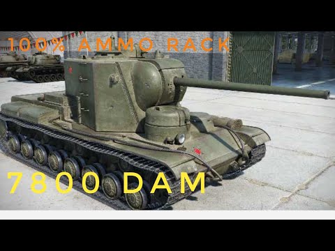 Wot Blitz- KV5 100% Ammo Rack 7800dam (Sent From a Friend) Uprising