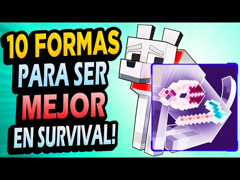 ✅ 10 Ways to be BETTER in Survival Minecraft!!