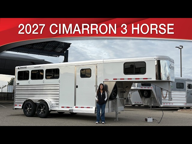 Preview image of 2027 Cimarron Norstar 3 Horse Gooseneck youtube video