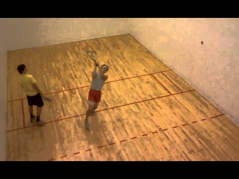 Worst racquet ball player ever...