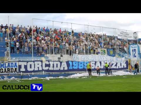 Fk Novi Pazar - Fk Rad 22.05.2013 Torcida Sandzak navijanje