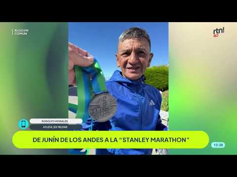 #AlgoEnComún Un neuquino corrió la maratón de Malvinas