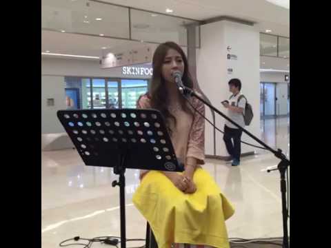 [160715] 주니엘 '물고기자리' 발매 기념 코엑스몰 버스킹 현장 생중계 영상