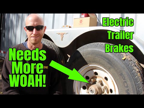 How to Replace Electric Trailer Brakes | Packing Wheel Bearings and Getting Greasy
