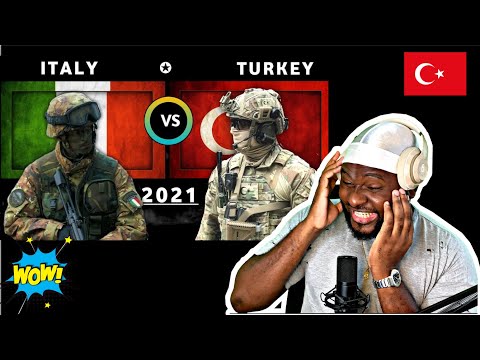 CALVIN REACTS to 🇹🇷  ITALY vs TURKEY Military Power Comparisons 2021 | Türkçè Altyazilar mevcuttur