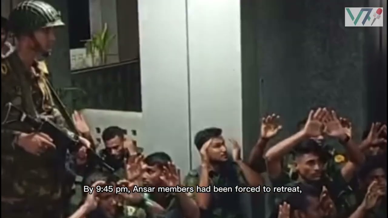 Clashes Erupt Between DU Students  &  Ansar Members at Secretariat