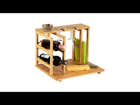 Käseplatte aus Bambus Braun - Bambus - 41 x 27 x 33 cm