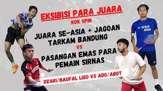 Download lagu Eksibisi Para Pemain Muda Berbahaya dari Bandung | Dzaki/Naufaligo Vs Ado/Abot | Walet Cup mp3