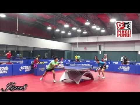 2014/15 China Trials for WTTC 53rd: FAN Zhendong - YAN An [last two sets|short form/poor quality]