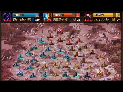 G3 Siege War! (SymphoniK) vs 魔靈技研社1 vs Lazy Junior - Summoners War