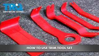 How to Use Trim Tool Set