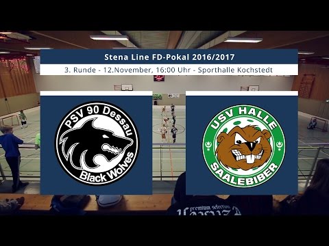 Stena Line Pokal 2016/2017 - PSV 90 Dessau - USV Halle Saalebiber
