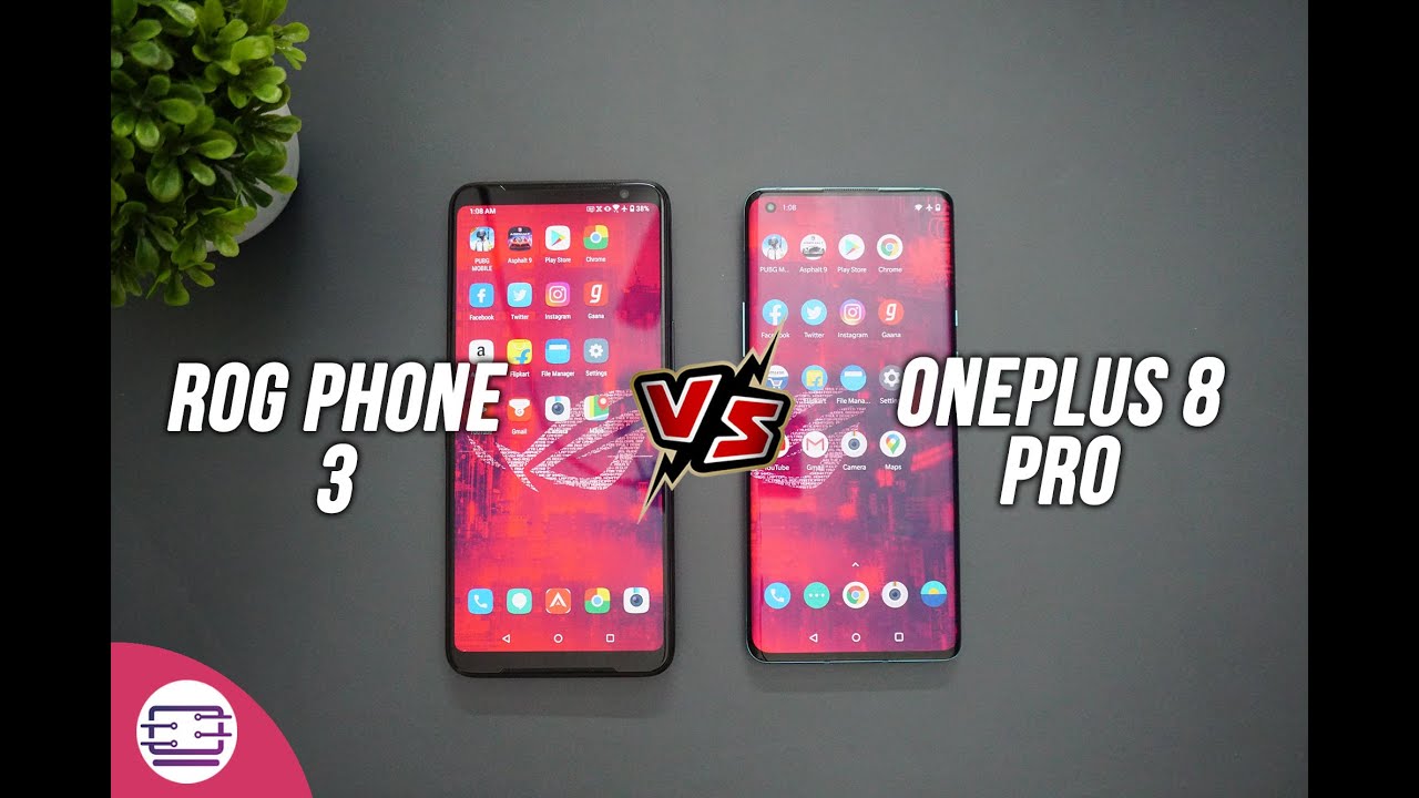 ROG Phone 3 vs OnePlus 8 Pro Speedtest