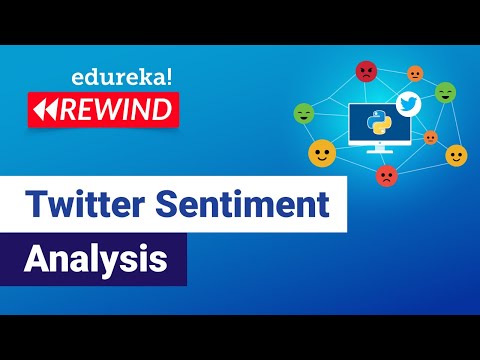 Twitter Sentiment Analysis | Sentiment Analysis In Python Using Tweepy and Textblob | Edureka Rewind