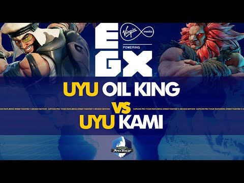 UYU Oil King (Rashid) vs UYU Kami (Akuma) - EGX 2019 Top 32 - CPT 2019