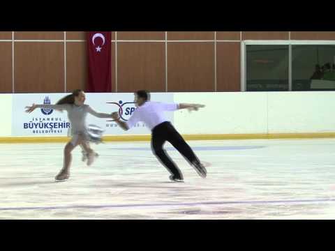 13 K. BAKLANOVA / A. BAGIN (RUS) - ISU JGP Istanbul 2012 Junior Ice Dance Free Dance