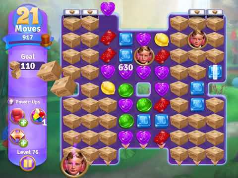 Wonka’s world of candy level 76