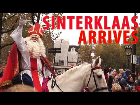 Sinterklaas llega a Ámsterdam