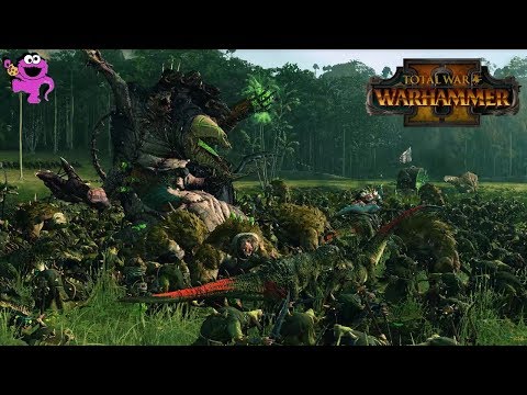 Total War Warhammer 2 Lord Skrolk - Epic Skaven vs. Lizardmen Quest Battle Gameplay