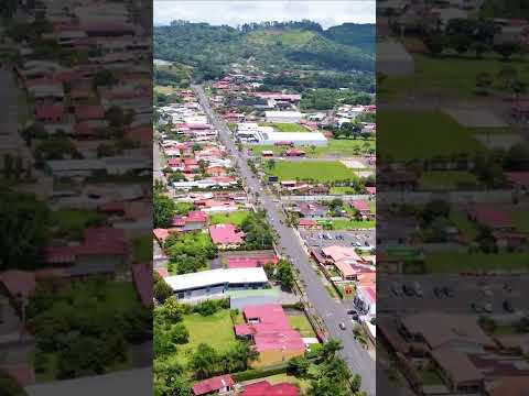 Como se ve PALMARES Alajuela en drone