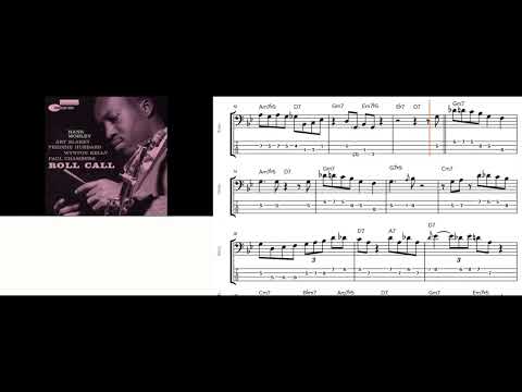 Paul Chambers My Groove Your Move Solo Transcription