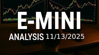 E-MINI Analysis: November 13th, 2025 ($1300+ Trading Options)