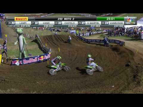 Tennessee 250 Moto 2: Savatgy goes down