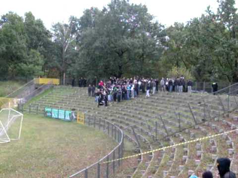 Hutnik Warszawa - Radomiak Radom - doping Radomiaka (15.10.2011)